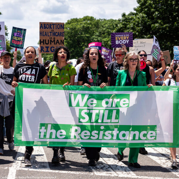 The Women's March hosts a rally and march to the Supreme Court on the first anniversary of the Dobbs V. JWHO decision, which reversed the federal right to abortion that stood for 49 years. It returned regulation of abortion to the states, and roughly half acted to ban it immediately. Some of those bans have been reversed by federal court, and more await hearings and decisions.